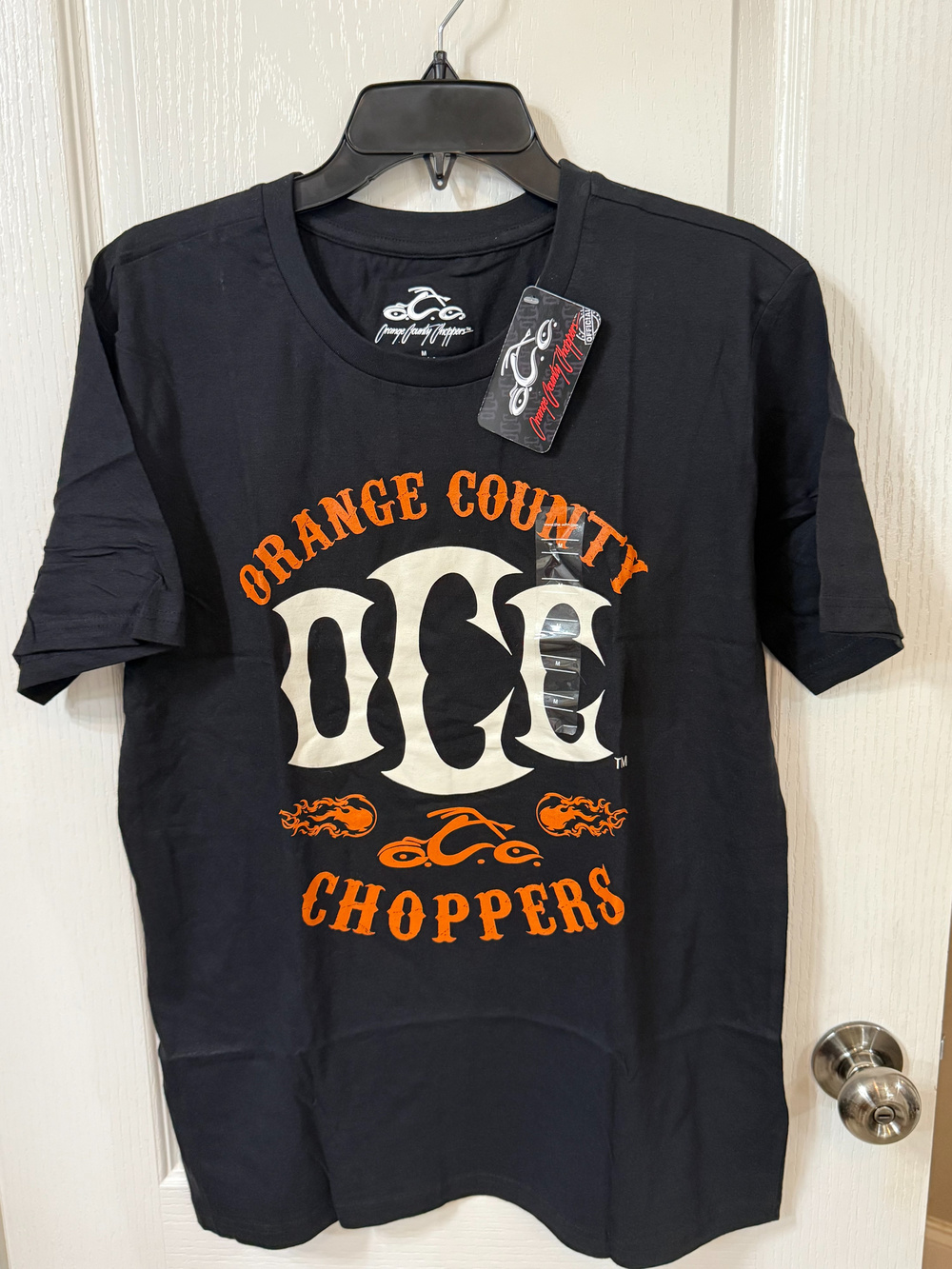 Orange County Choppers Men's Black Tee size Medium
